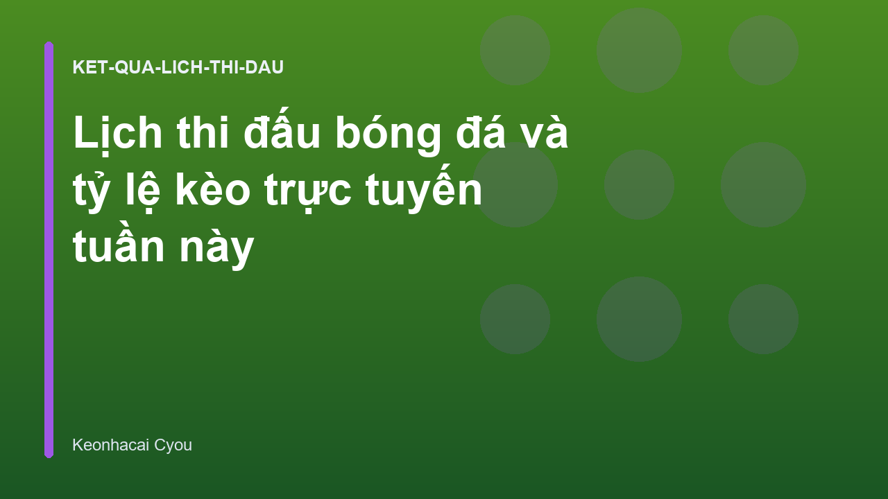 Read more about the article Lịch thi đấu bóng đá và tỷ lệ kèo trực tuyến tuần này