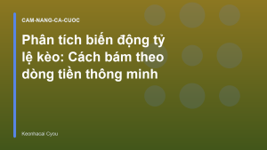Read more about the article Phân tích biến động tỷ lệ kèo: Cách bám theo dòng tiền thông minh